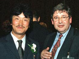 Meeting Cho in september 2000